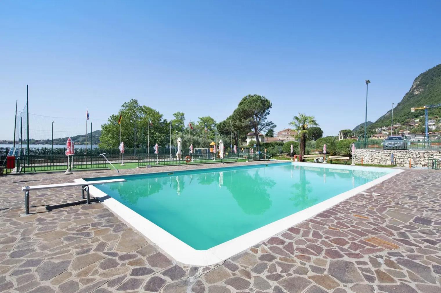 Camping Eurovil Predore Bagian luar foto